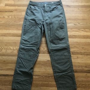 Eddie Bauer Capacitor Flex Canvas Pants (30x32) (Sprig Green)